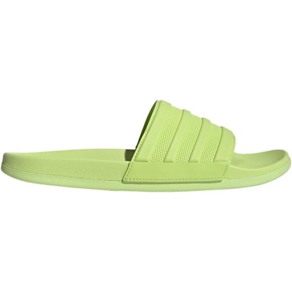 adidas Unisex Adult Adilette Comfort Cushioned Slide Sandal  17/18 Mens, Green - Picture 3 of 4